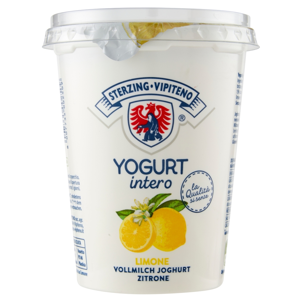 Yogurt Intero al Limone, 500 g